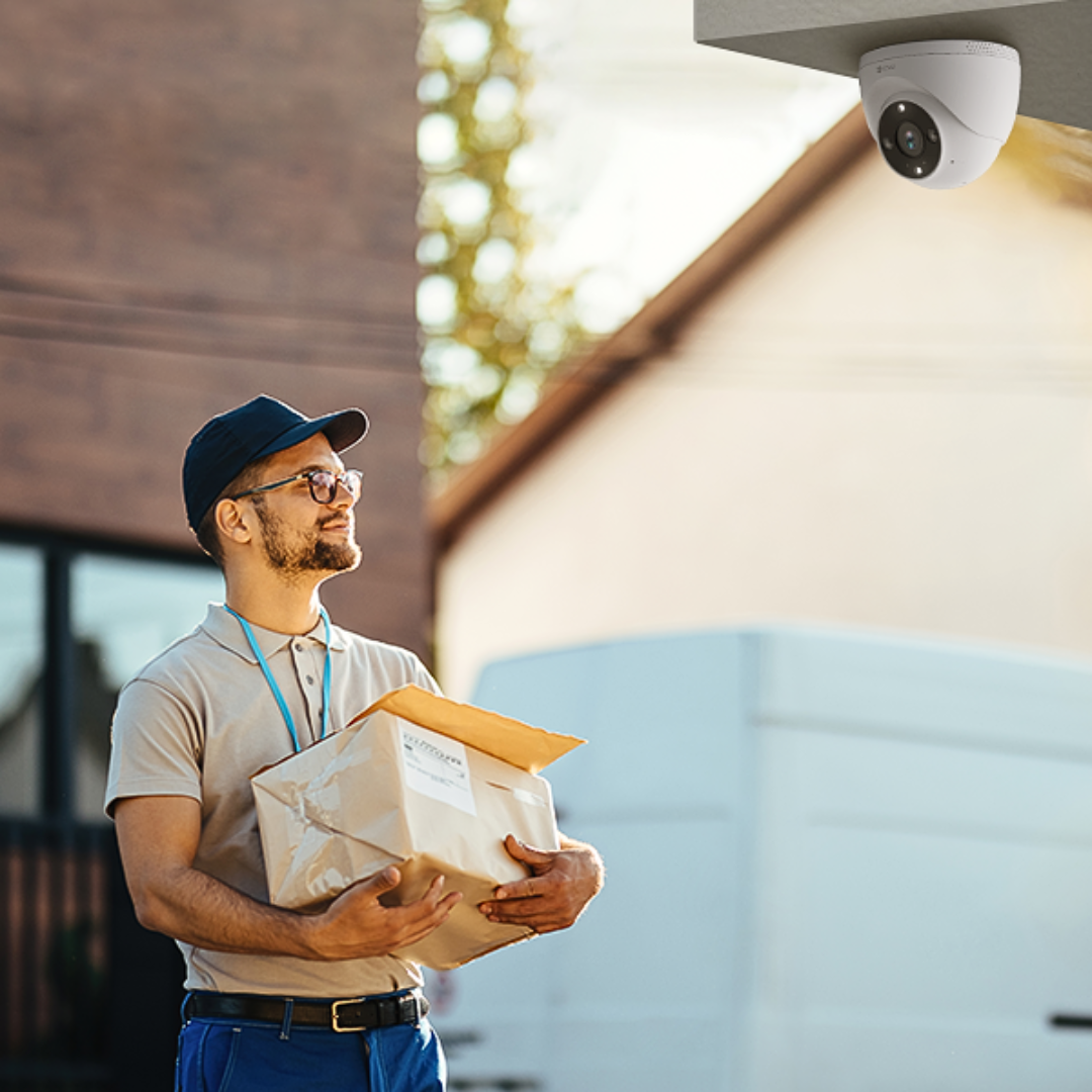 CÁMARA DE SEGURIDAD INTELIGENTE PARA INTERIOR Y EXTERIOR EZVIZ H4 2K 3MP - Imagen 3