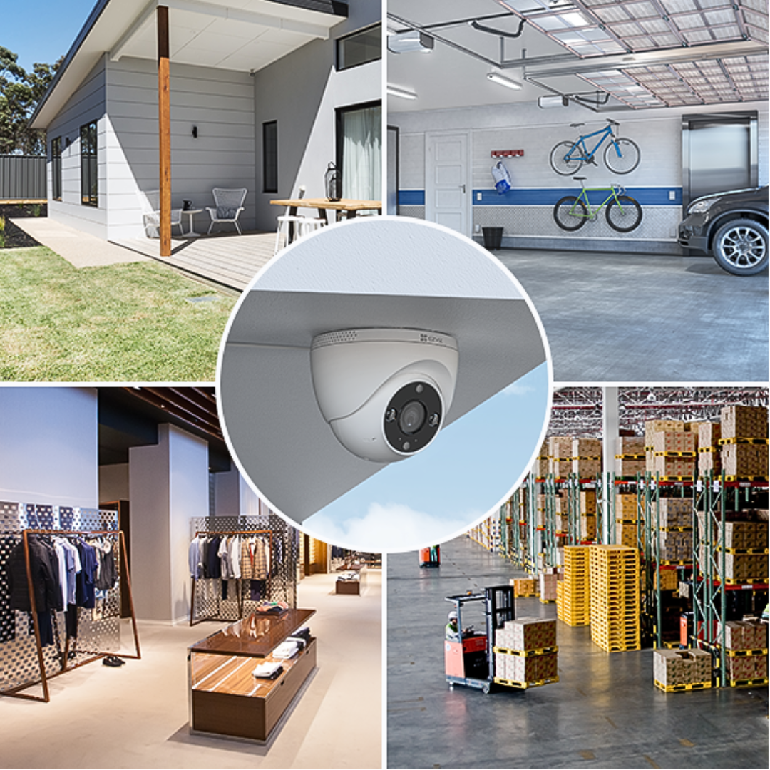 CÁMARA DE SEGURIDAD INTELIGENTE PARA INTERIOR Y EXTERIOR EZVIZ H4 2K 3MP - Imagen 5