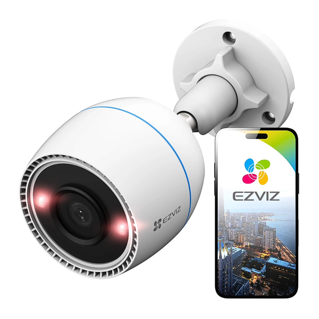 CÁMARA DE SEGURIDAD INTELIGENTE PARA EL EXTERIOR EZVIZ H3c COLOR 2MP - Imagen 6