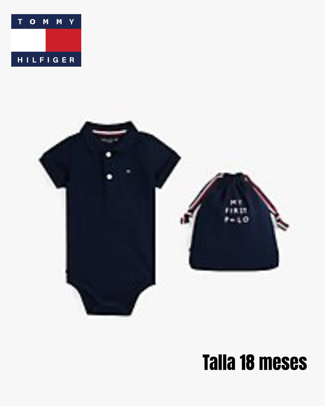 BODY TOMMY HILFIGUER BABY – TALLA 18 MESES
