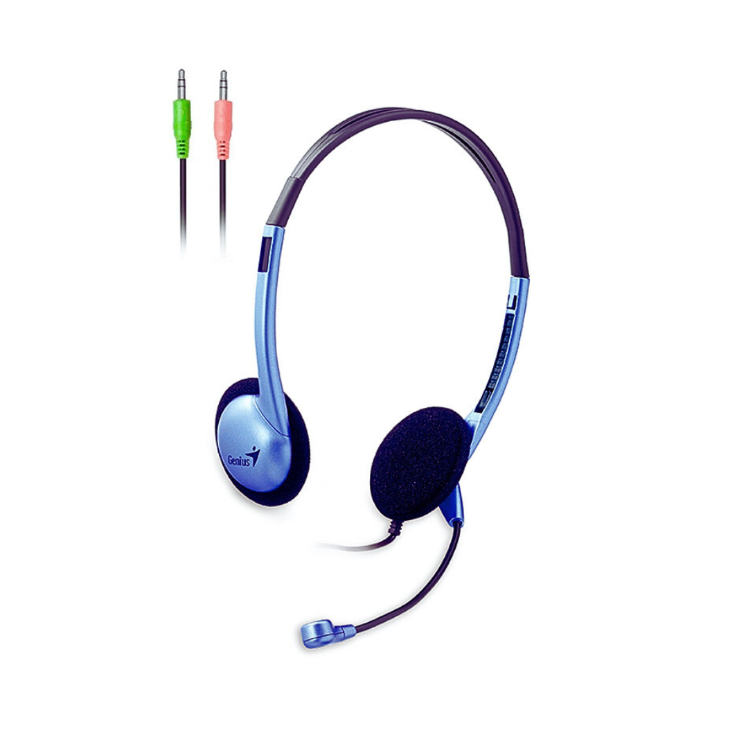 DIADEMA ERGONÓMICA CABLEADA PARA PC GENIUS HS-02B