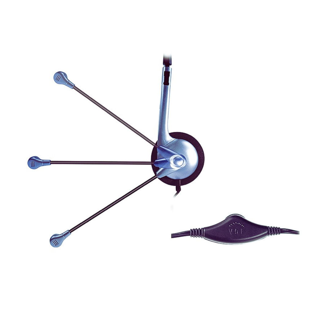 DIADEMA ERGONÓMICA CABLEADA PARA PC GENIUS HS-02B - Imagen 5