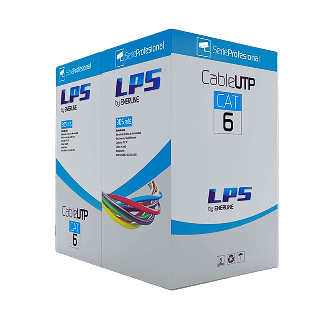 CABLE UTP CAT 6 BLANCO PARA INTERIOR ROLLO X 305MTS