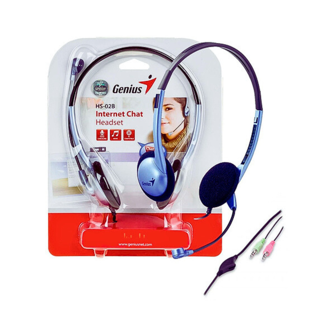 DIADEMA ERGONÓMICA CABLEADA PARA PC GENIUS HS-02B - Imagen 7